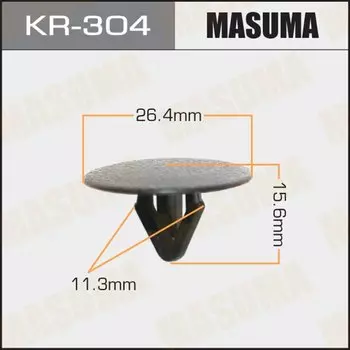 Клипса крепежная MASUMA KR-304 (OEM 81126-37010)