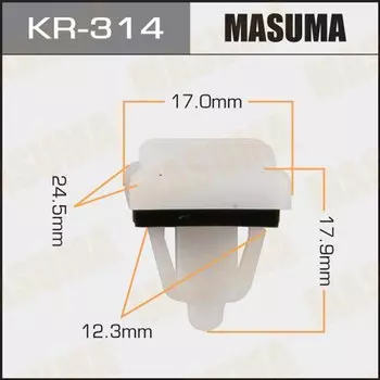 Клипса крепежная MASUMA KR-314 (OEM 87758-2S000)