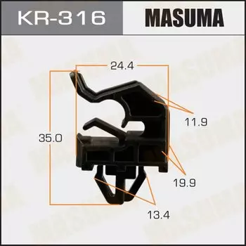 Клипса крепежная MASUMA KR-316 (OEM 81174-2L000)