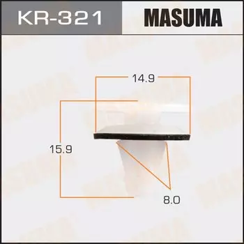 Клипса крепежная MASUMA KR-321 (OEM 92485-2H000)