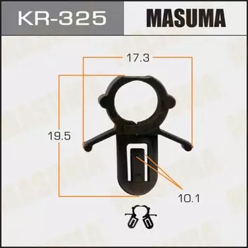 Клипса крепежная MASUMA KR-325 (OEM 81199-38000)