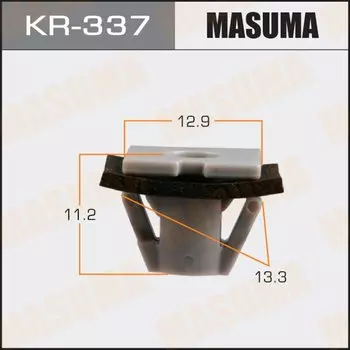 Клипса крепежная MASUMA KR-337 (OEM 87715-B4000, 87715-C8000)