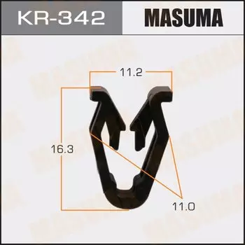 Клипса крепежная MASUMA KR-342 (OEM 85858-3S000)