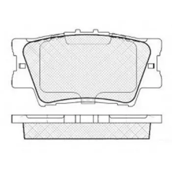Колодки тормозные Akebono дисковые, арт. AN-733K