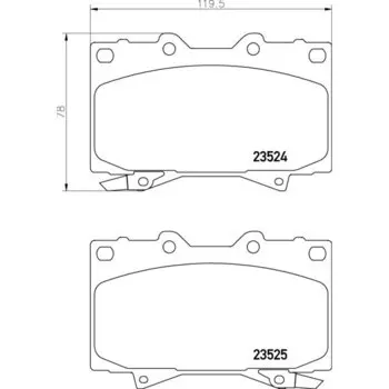 Колодки тормозные Nisshinbo дисковые, арт. PF1411 / NP1018