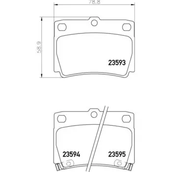 Колодки тормозные Nisshinbo дисковые, арт. PF3391 / NP3008