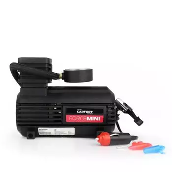 Компрессор автомобильный Carfort Force Mini, 12В, 5А, 20л/мин, 7атм