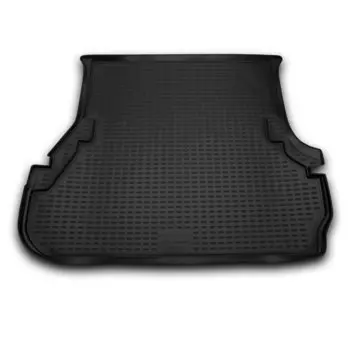 Коврик модельный Autofamily для Toyota Land Cruiser 100 1998-2007 (правый/левый руль), в багажник, полиуретан, черный цвет, 1шт