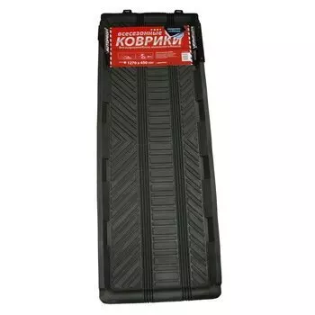 Коврик универсальный AUTOPROFI для заднего ряда, серый цвет, ванночка, размер 1270х450мм, 1шт