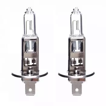 Лампа галогенная Диалуч Crystal H1 (P14.5s, T8), 12В, 55Вт, 2900К, комплект 2 шт