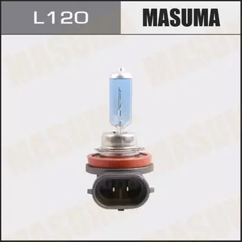 Лампа галогенная Masuma Blue Skyglow H11 (PGJ19-2, T11), 12В, 55Вт, 4200К, 1 шт