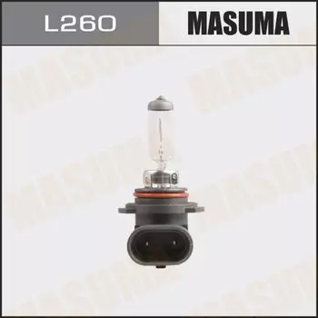 Лампа галогенная Masuma Clearglow HB4 (9006) (P22d, T12), 12В, 55Вт, 3000К, 1 шт