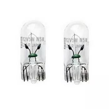 Лампа Koito W5W (W2.1x9.5d, T10), 12В, 5Вт, комплект 2 шт