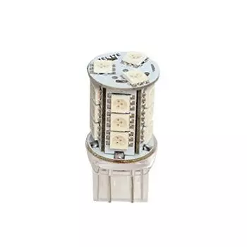 Лампа светодиодная Dsign W21/5W (W3x16q, T20), 12В, 2,5/2,5Вт (соответствует 21/5Вт), красная, 1 шт