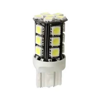 Лампа светодиодная Solarzen W21/5W (W3x16q, T20), 12В, 2,5/2,5Вт (соответствует 21/5Вт), 6000К, 1 шт