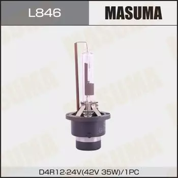 Лампа ксеноновая Masuma Cool White Grade D4R (P32d-6), 42В, 35Вт, 6000К, 1 шт
