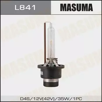 Лампа ксеноновая Masuma Standard Grade D4S (P32d-5), 42В, 35Вт, 4300К, 1 шт