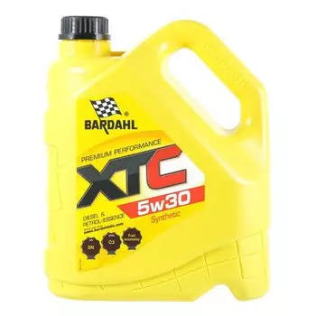 Масло моторное Bardahl XTC 5w30 синтетическое, SN, ACEA C3, универсальное, 4л, арт. 36312