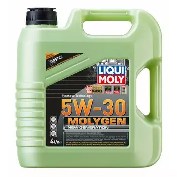 Масло моторное Liqui Moly Molygen New Generation 5w30 синтетическое, SP/GF-6A, для бензинового двигателя, 4л, арт. 9042