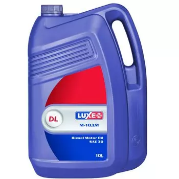 Масло моторное Luxe М-10ДМ минеральное, CD, для дизельного двигателя, 10л, арт. 507