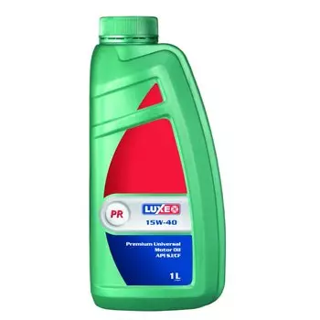 Масло моторное Luxe SUPER PR 15w40 минеральное, SJ/CF, универсальное, 1л