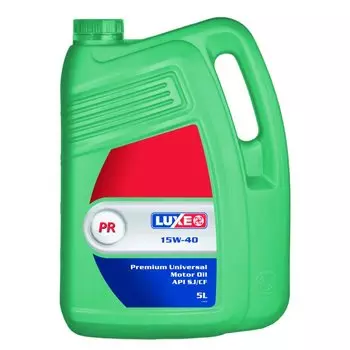 Масло моторное Luxe SUPER PR 15w40 минеральное, SJ/CF, универсальное, 5л