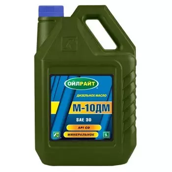 Масло моторное OilRight М-10ДМ w30 минеральное, SF/CD, универсальное, 5л