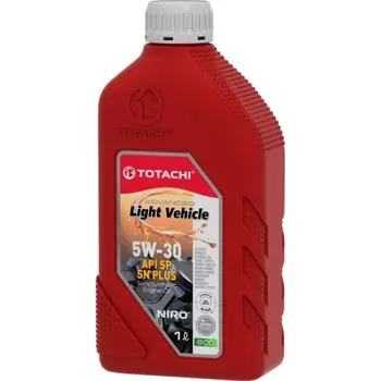 Масло моторное TOTACHI Niro LV 5w30 полусинтетическое, SN/CF, ACEA A5/B5, универсальное, 1л
