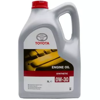 Масло моторное Toyota 0w30 синтетическое, SL, ACEA A5/B5, универсальное, 5л, арт. 08880-80365