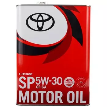 Масло моторное Toyota 5w30 синтетическое, SN/CF/GF-5, ACEA C2, универсальное, 4л, арт. 08880-83944