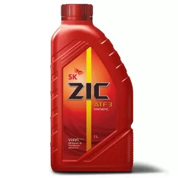 Масло трансмиссионное ZIC ATF 3 Dexron III синтетическое, 1л, арт. 132632