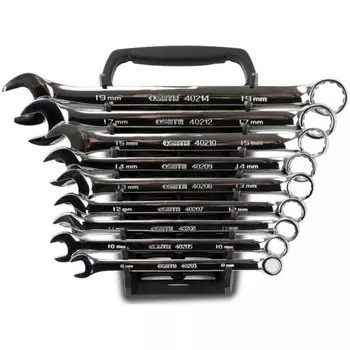 Набор комбинированных ключей SATA в «пирамидке», от 8мм до 19мм, комплект 9 предметов, арт. 09020