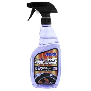 Очиститель ABRO для шин, с эффектом блеска, спрей, 650мл