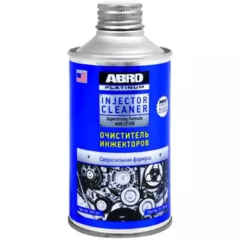 Очиститель инжекторов ABRO Платинум, бутылка, 295мл