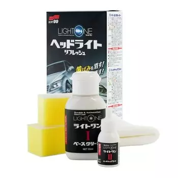 Очиститель Soft 99 для фар, бутылка, 58мл