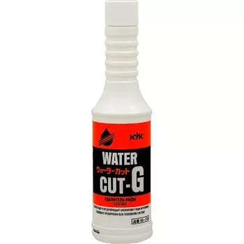 Очиститель топливной системы KYK Water Cut-G для бензиновых двигателей, с удалителем влаги, бутылка, 180мл