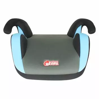 Подушка (booster) детская, а/м "Веселый Ёжик" II, III гр. (15-36кг) Голубо-серая