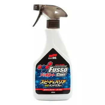 Покрытие защитное Soft 99 Fusso Spray 6 Months, для кузова темных автомобилей, спрей 500 мл