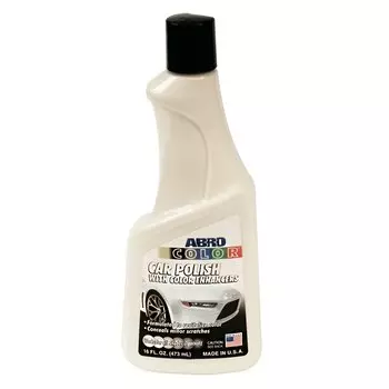 Полироль ABRO для кузова, для белых автомобилей, бутылка, 473мл