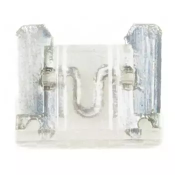 Предохранитель автомобильный Masuma, флажковый, мини (LOW PROFILE MINI FL), прозрачный, 25А, 32В, комплект 100 шт, арт. FS-051