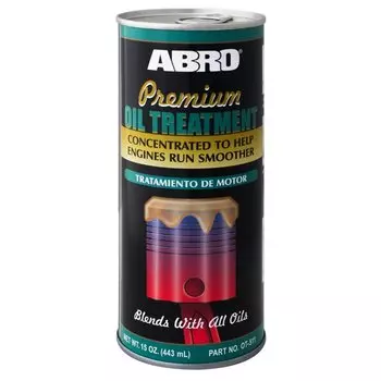 Присадка в моторное масло ABRO Premium OT-511, комплексная, банка 443мл