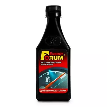 Присадка в топливо FORUM Energy, для бензина, комплексная, бутылка 250мл