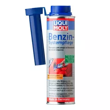 Присадка в топливо Liqui Moly Benzin-System-Pflege для бензина, комплексная, антикоррозийная, бутылка 300мл