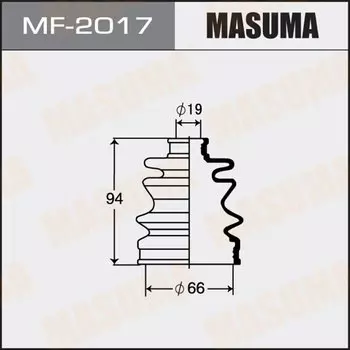 Привода пыльник "Masuma" MF-2017