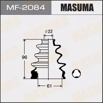 Привода пыльник "Masuma" MF-2084