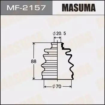 Привода пыльник "Masuma" MF-2157