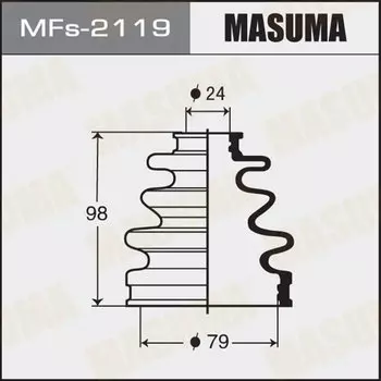 Привода пыльник "Masuma" Силикон MF-2119
