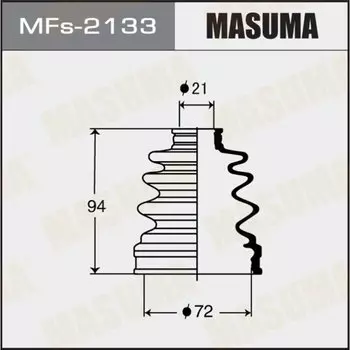 Привода пыльник "Masuma" Силикон MF-2133
