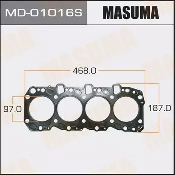 Прокладка головки блока цилиндров Masuma 1KZ-TE (1/10)