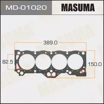 Прокладка головки блока цилиндров Masuma 4A-GE (1/10)